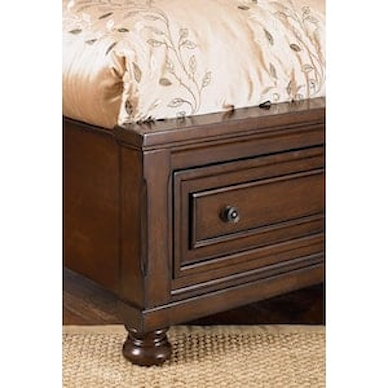 Ashley Furniture Porter King Storage Bed, Dresser, Mirror, Chest