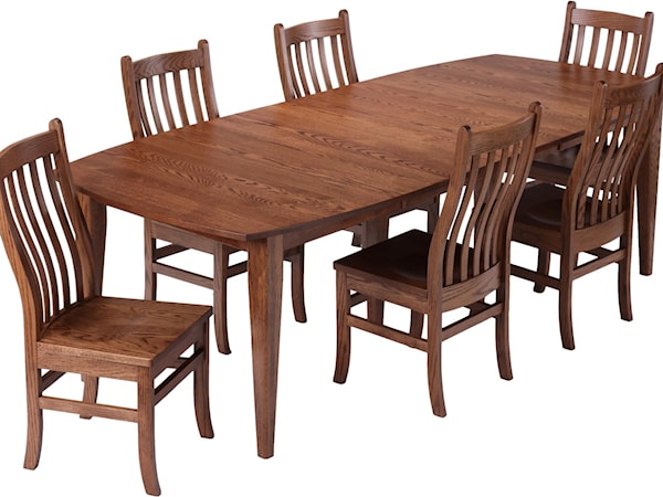 7 Piece Amish Dining Set