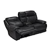 Cheers Triten Power Reclining Console Loveseat