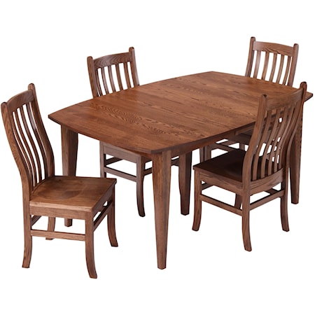 5 Piece Amish Dining Set