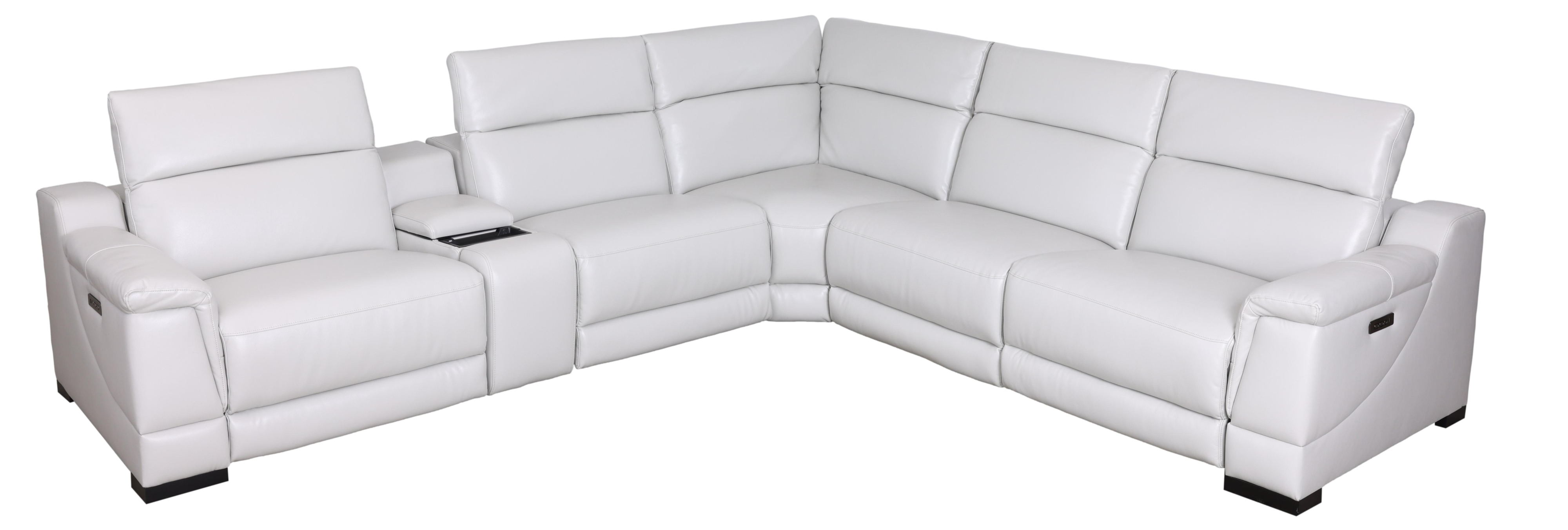 Cosmic CR8018-6K Power Head Reclining 6-Piece Sectional | Van Hill