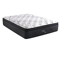 Queen Hybrid Plush Euro Pillow Top