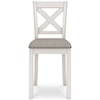Signature Design by Ashley Robbinsdale Counter Height Upholstered Bar Stool