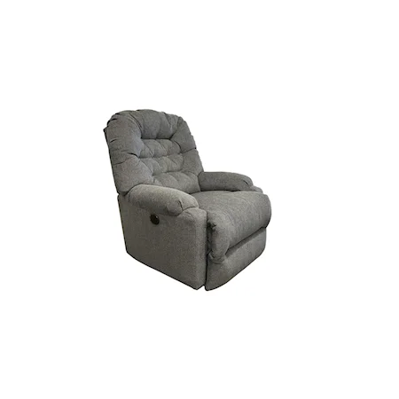 Power Space Saver Recliner with Button Tufting