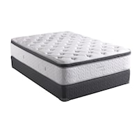 Full Luxury Plush Pillow Top Mattress Set