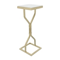 Metal Square Drink Table