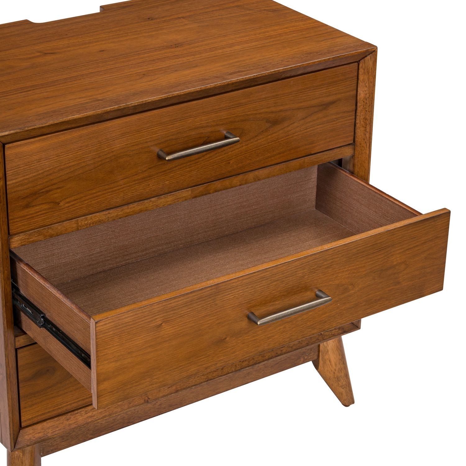 Liberty Furniture Century Modern Nightstand with Charging Station