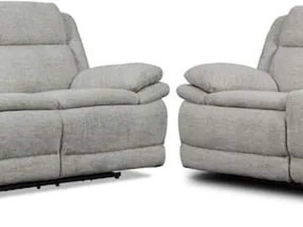 Pacific Reclining Sofa & Loveseat