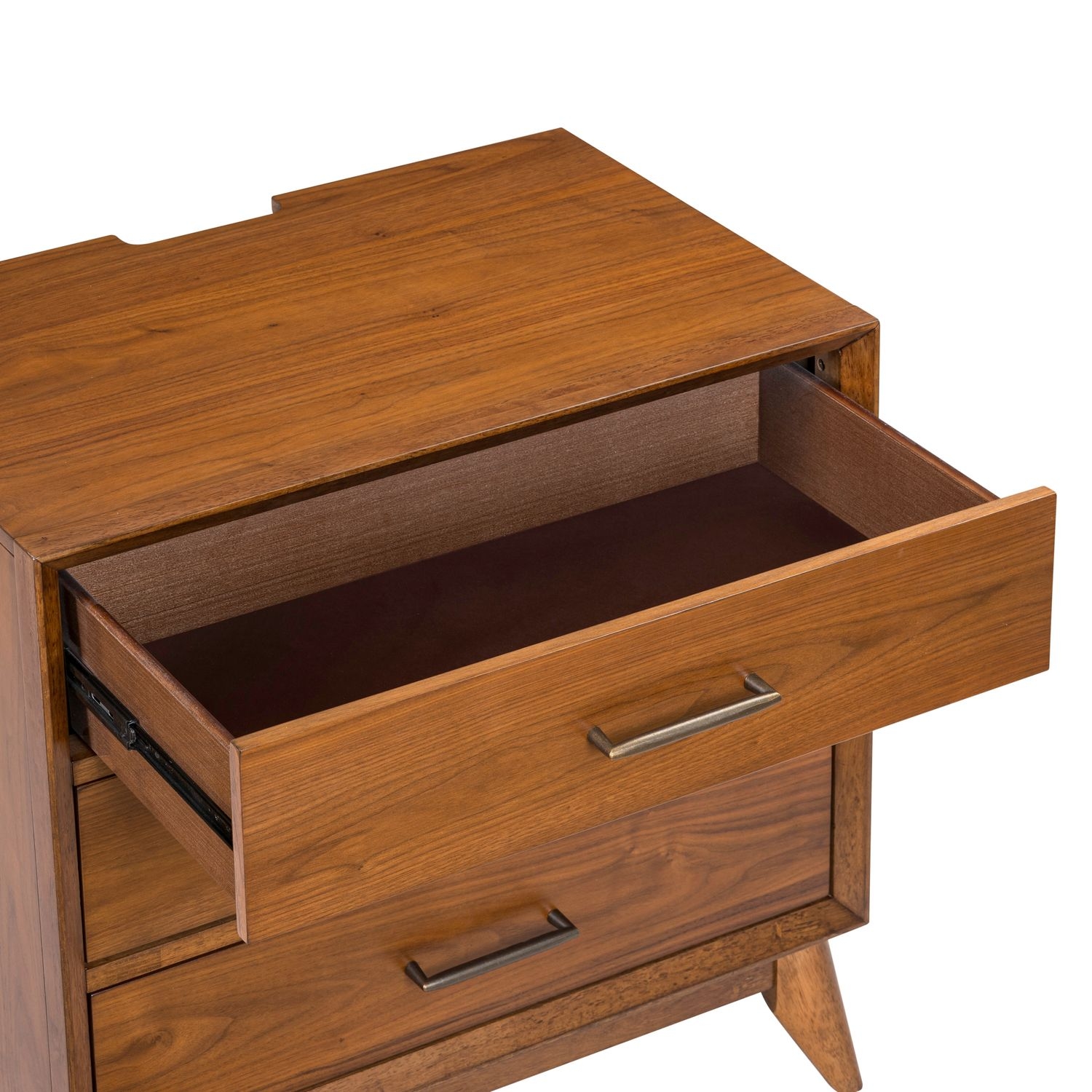 Liberty Furniture Century Modern Nightstand with Charging Station