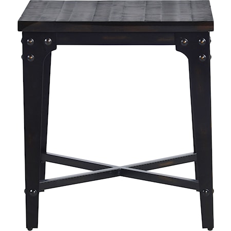 Square End Table