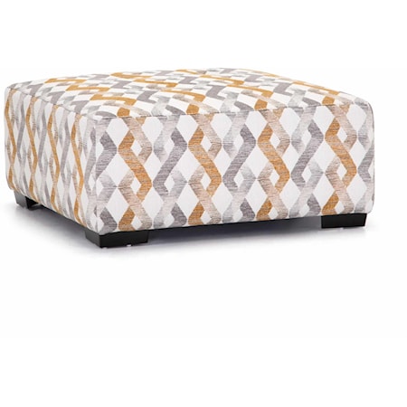 Square Cocktail Ottoman