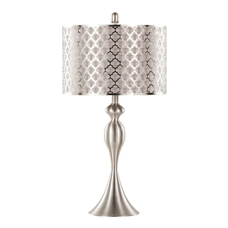 27" Metal Table Lamp