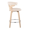 LumiSource Gardenia Gardenia Counter Stool - Set of Two