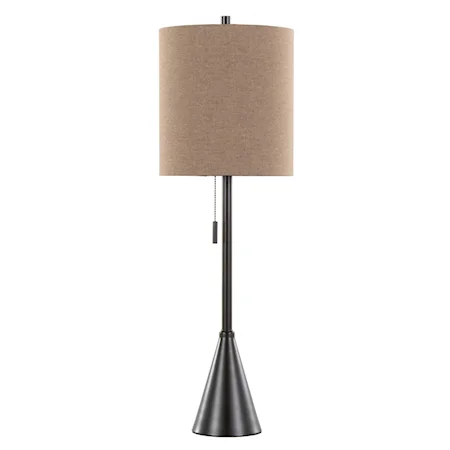 29.5" Metal Buffet Lamp