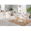 LumiSource Gardenia Gardenia Counter Stool - Set of Two