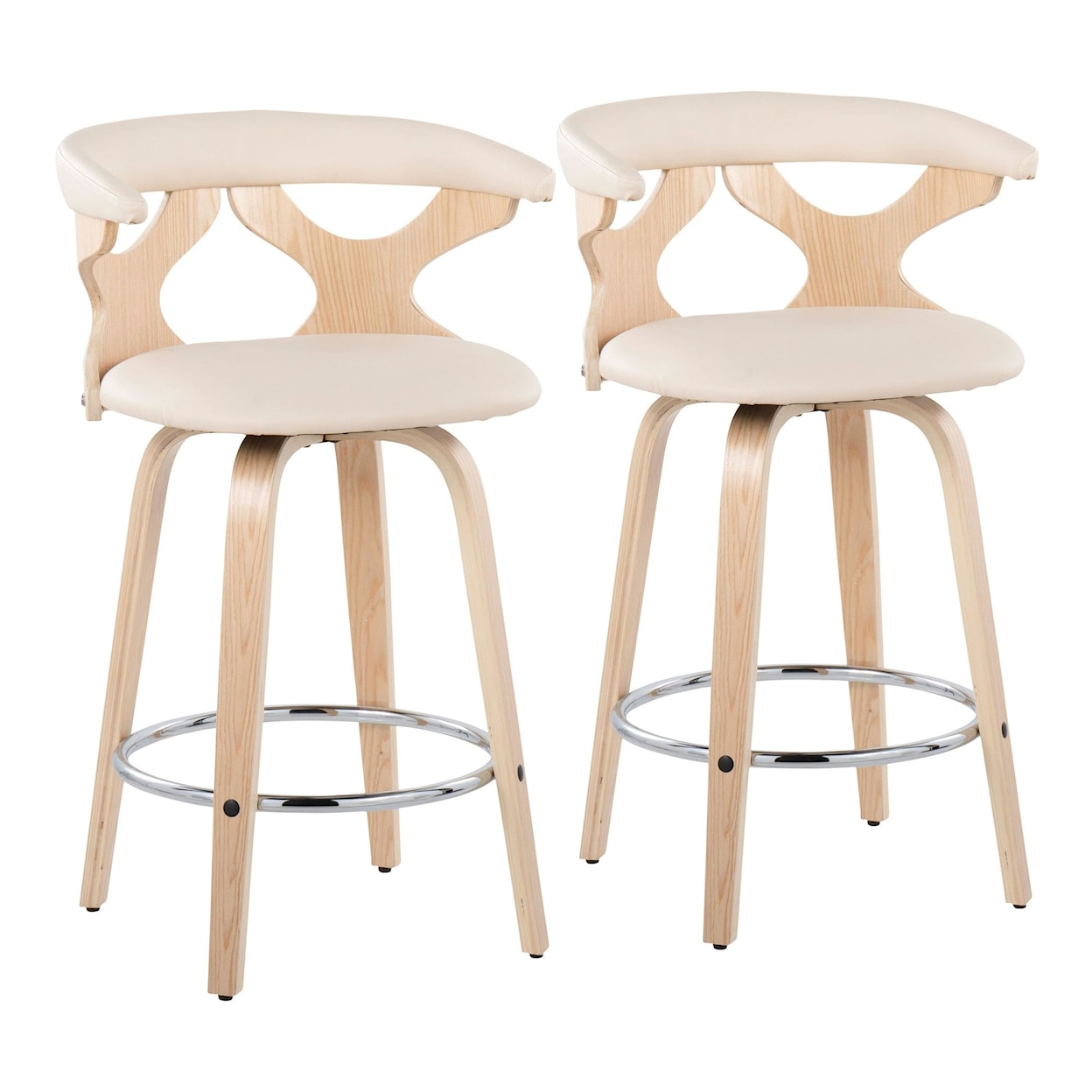 LumiSource Gardenia Counter Stool