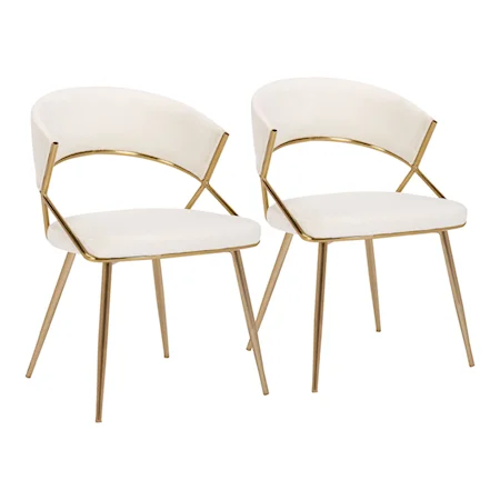 Glam Jie Dining Chair - Set of Two