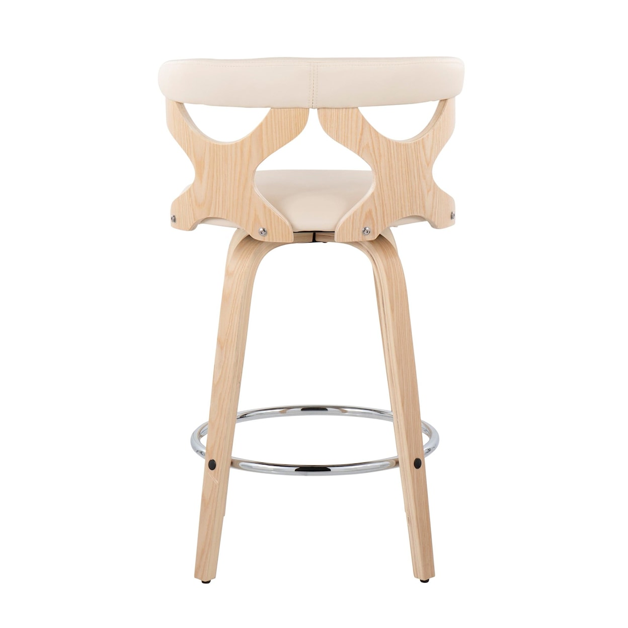 LumiSource Gardenia Gardenia Counter Stool - Set of Two