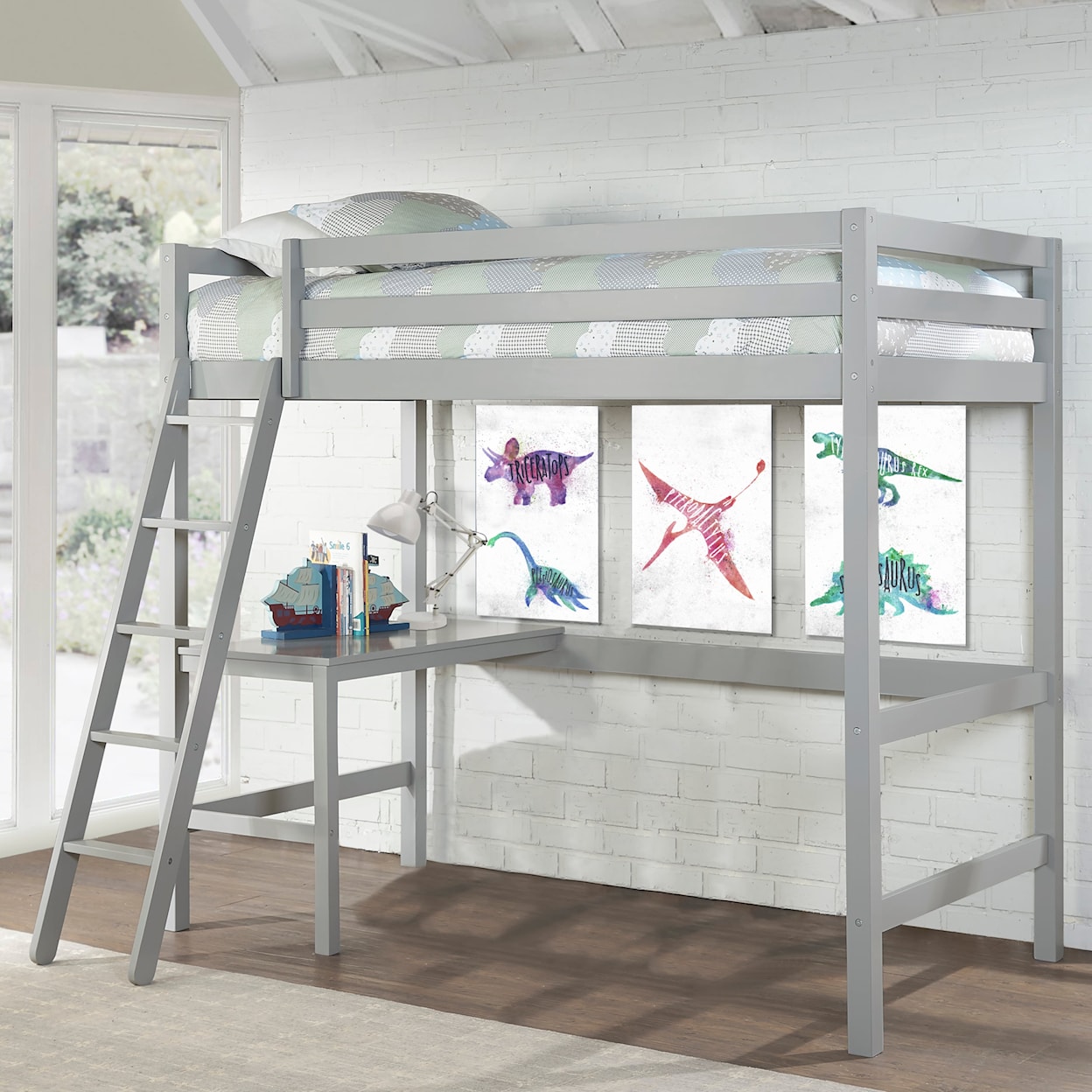 NE Kids Caspian Twin Loft Bed