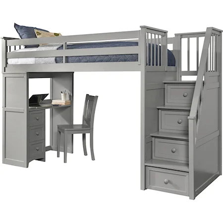 Loft and Bunk Bed