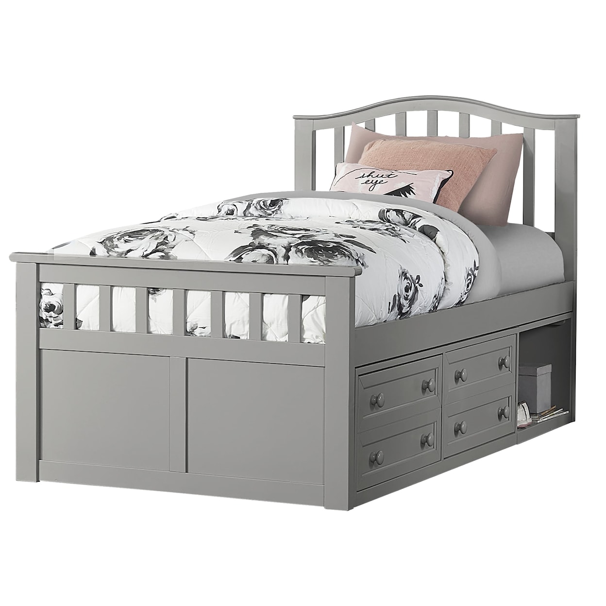 NE Kids Schoolhouse 4.0 Twin Storage Bed