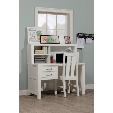 Transitional 3-Piece Desk Set