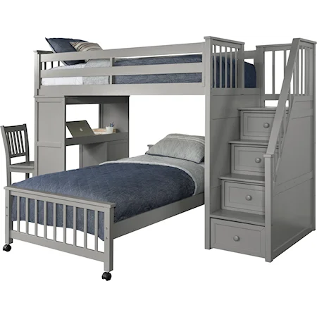 Loft and Bunk Bed