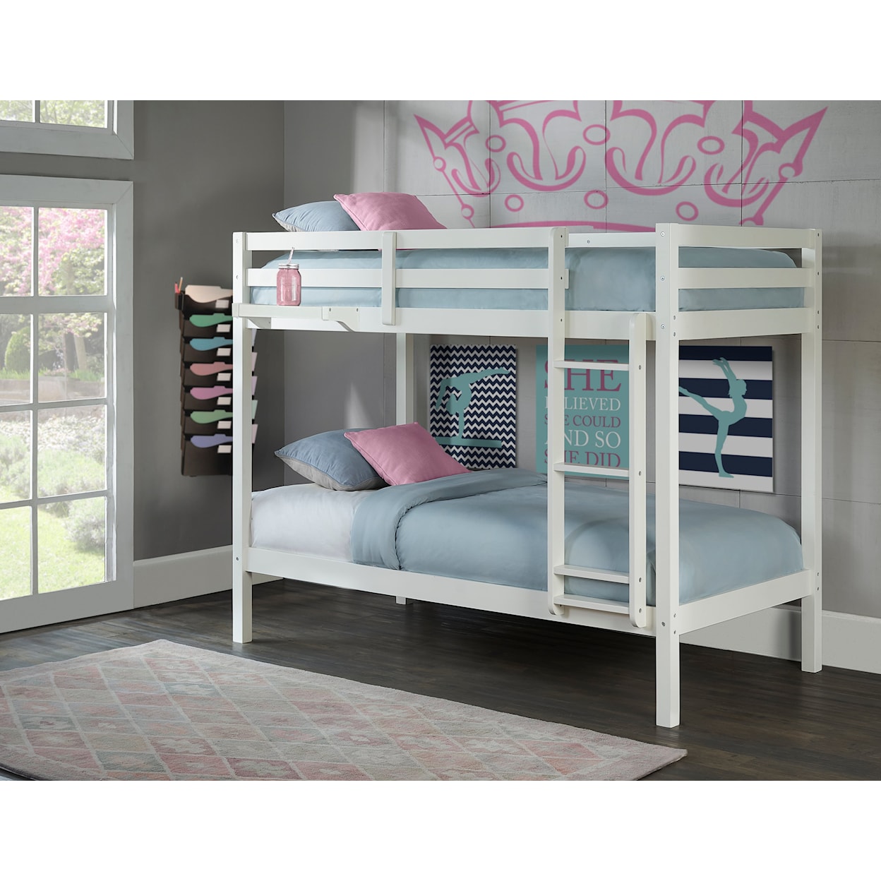 NE Kids Caspian Twin Bunk Bed