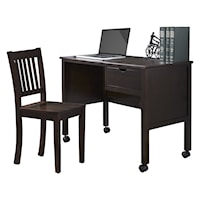 Contemporary Desk and Chair Set