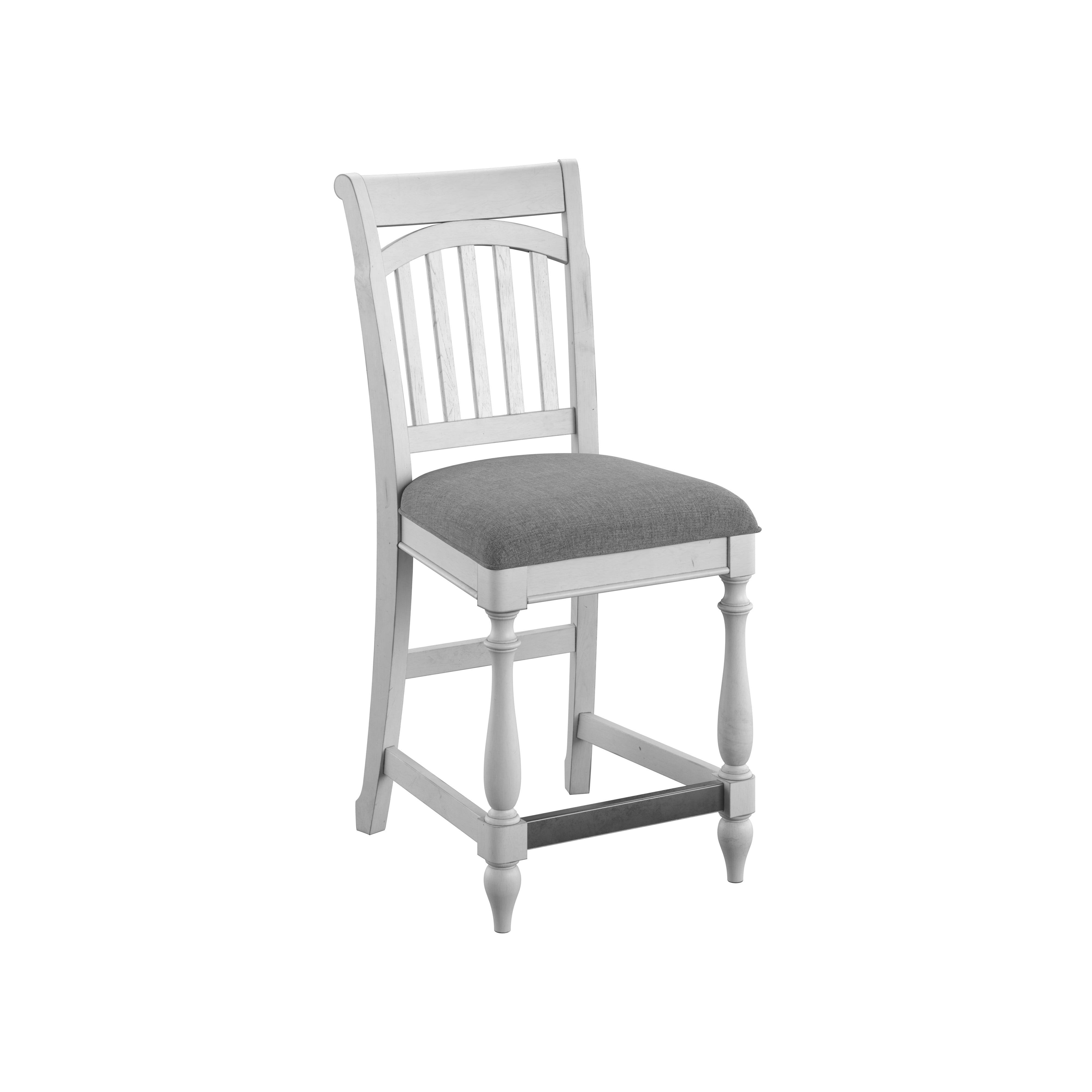 Slat Back Counter Height Barstool