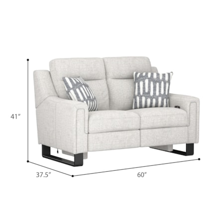 Dual Power Loveseat