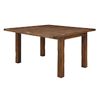 Transitional Counter-Height Dining Table with Butterfly Leaf