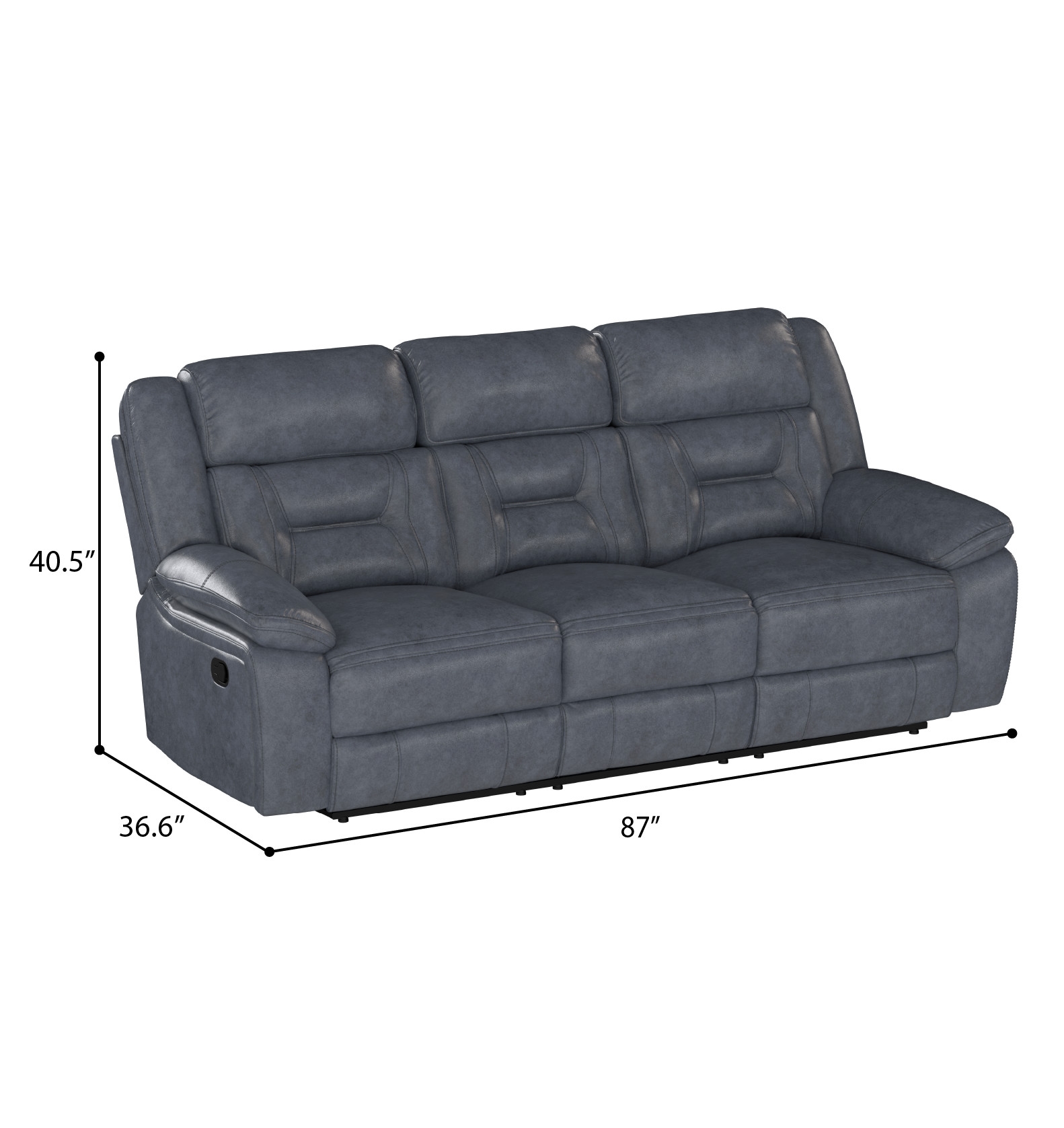 Manual Reclining Sofa