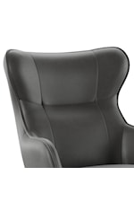 Emerald Franky Contemporary Wing Back Accent Chair