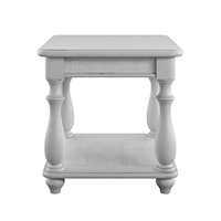 Coastal Square End Table