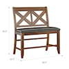 Emerald Darby Upholstered Gathering Bench