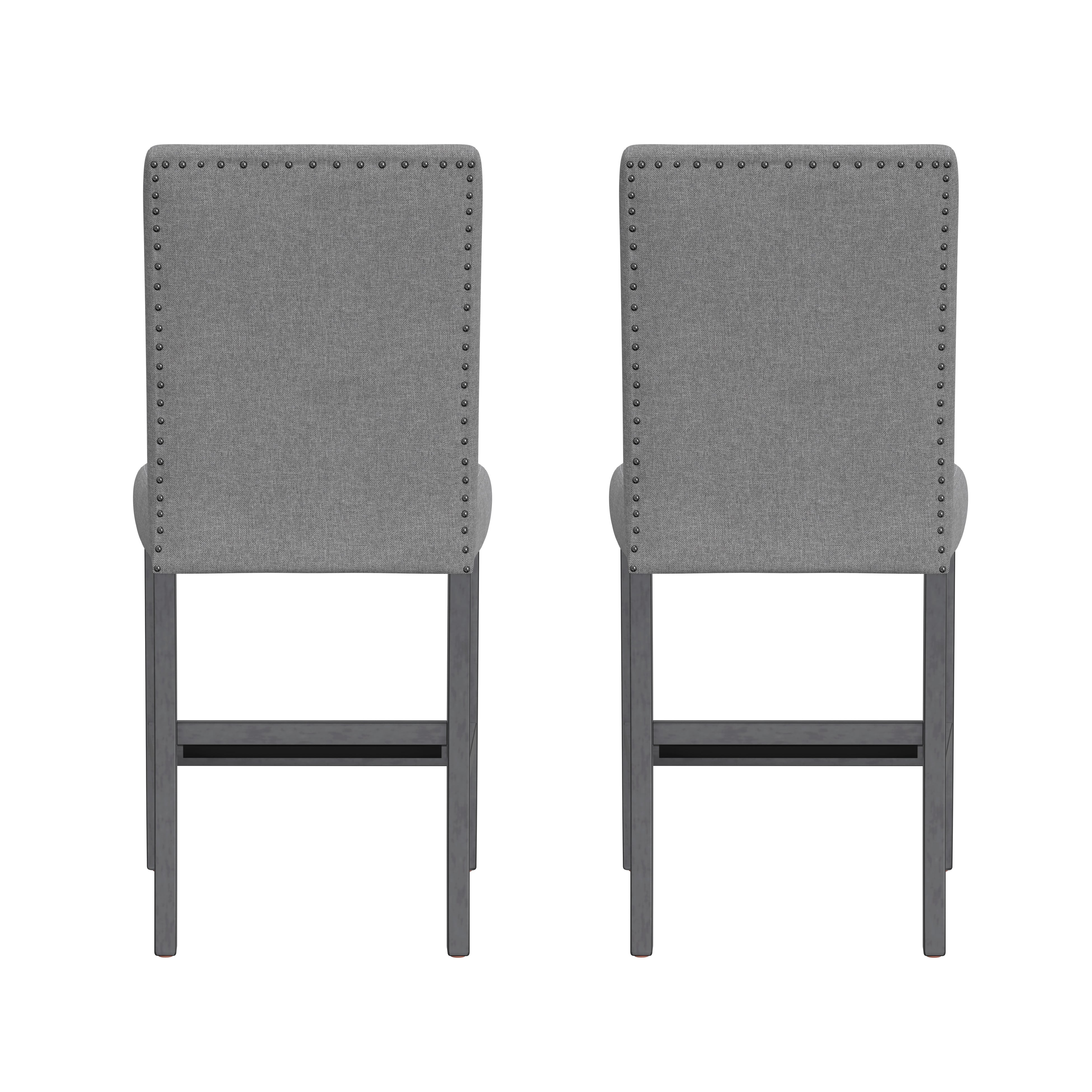 2 Pack Upholstered Barstools