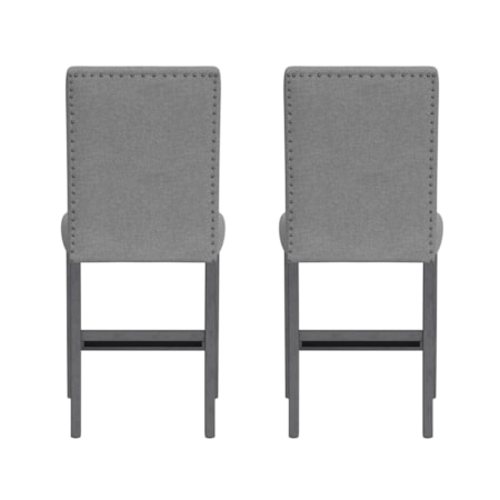 2 Pack Upholstered Barstools