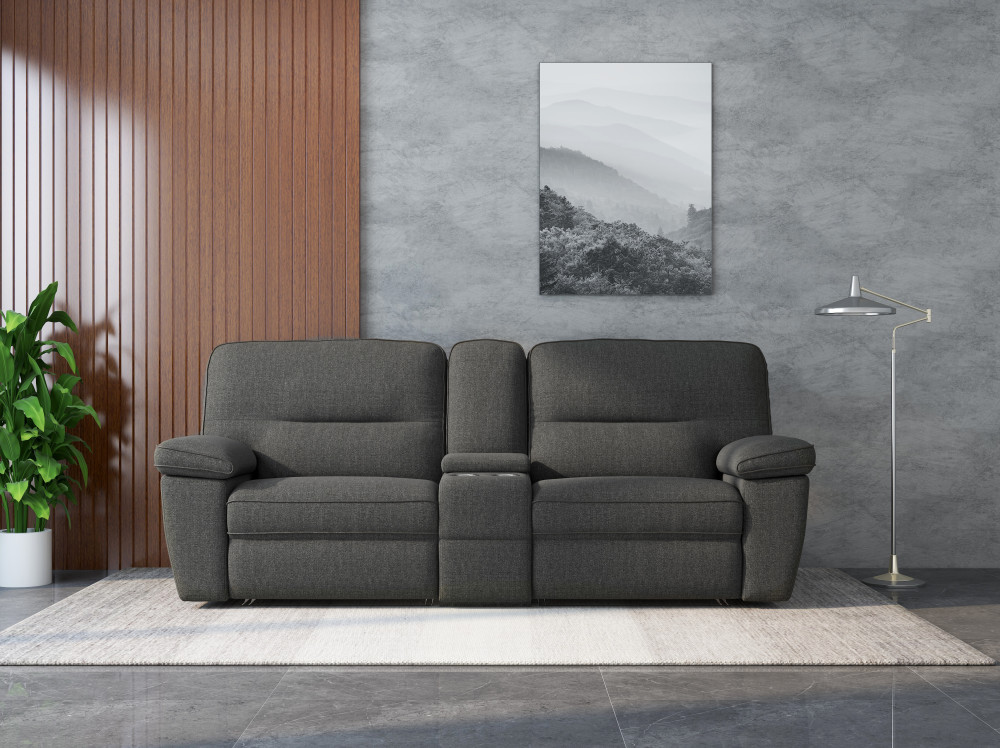 Reclining Console Loveseat