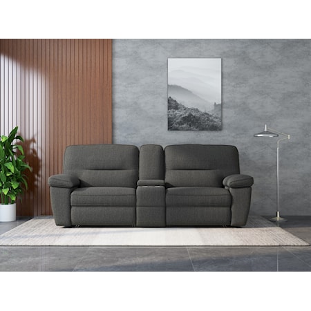 Reclining Console Loveseat