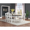 Emerald Mountain Retreat Dining Table with Two Leaves