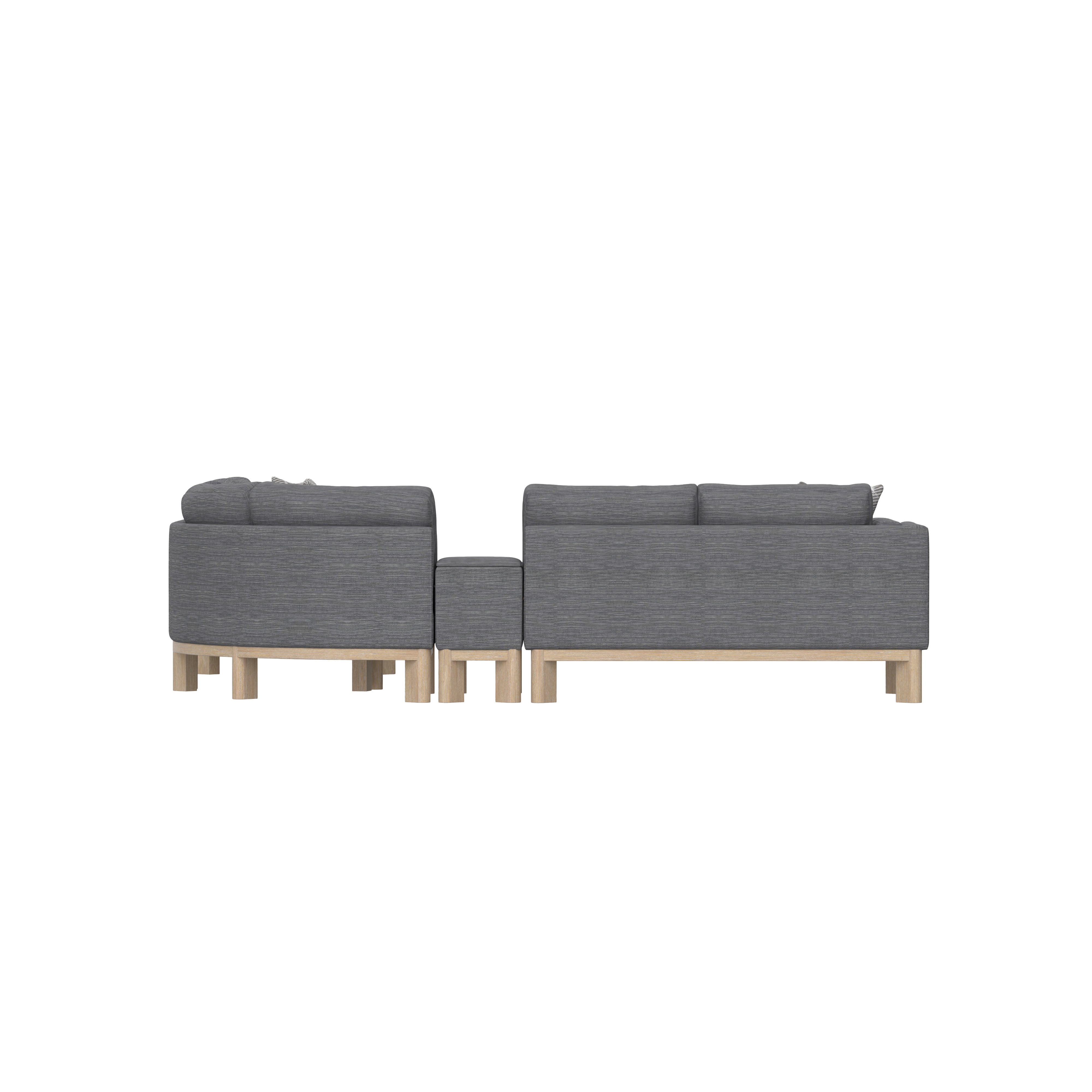 Emerald Maeve Console Sectional
