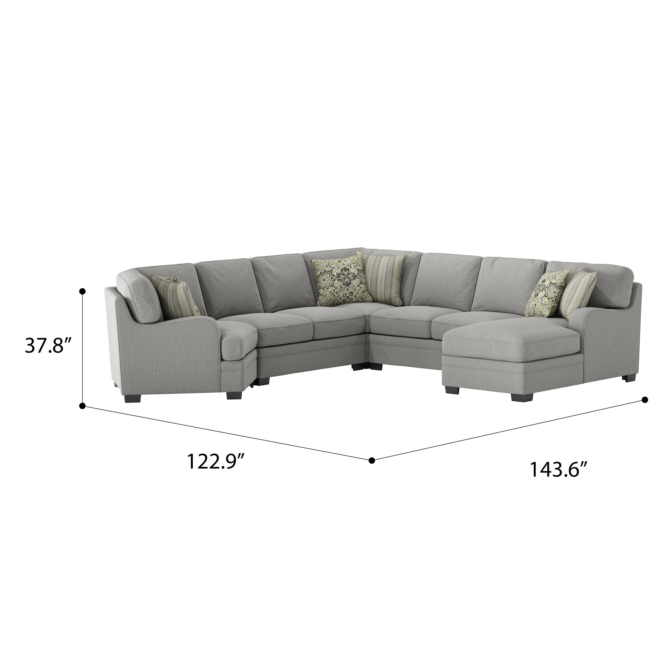 Emerald Analiese 5 Piece Sectional