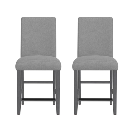 2 Pack Upholstered Barstools