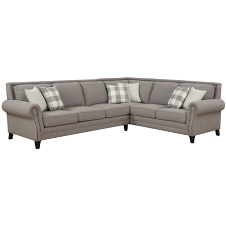 Transitional 5-Seat Sectional Sofa