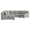 Emerald Analiese 5 Piece Sectional