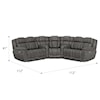 Emerald Rosenberg Power Reclining Sectional