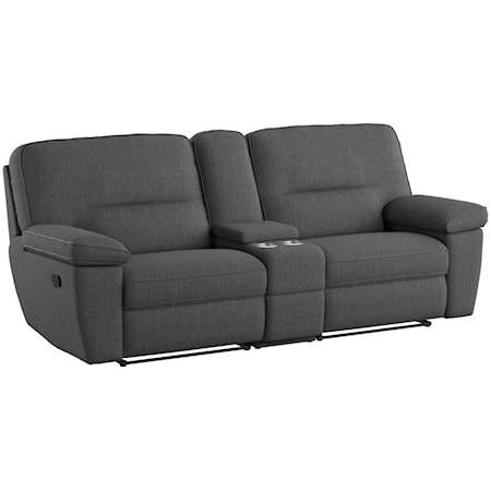 Reclining Console Loveseat