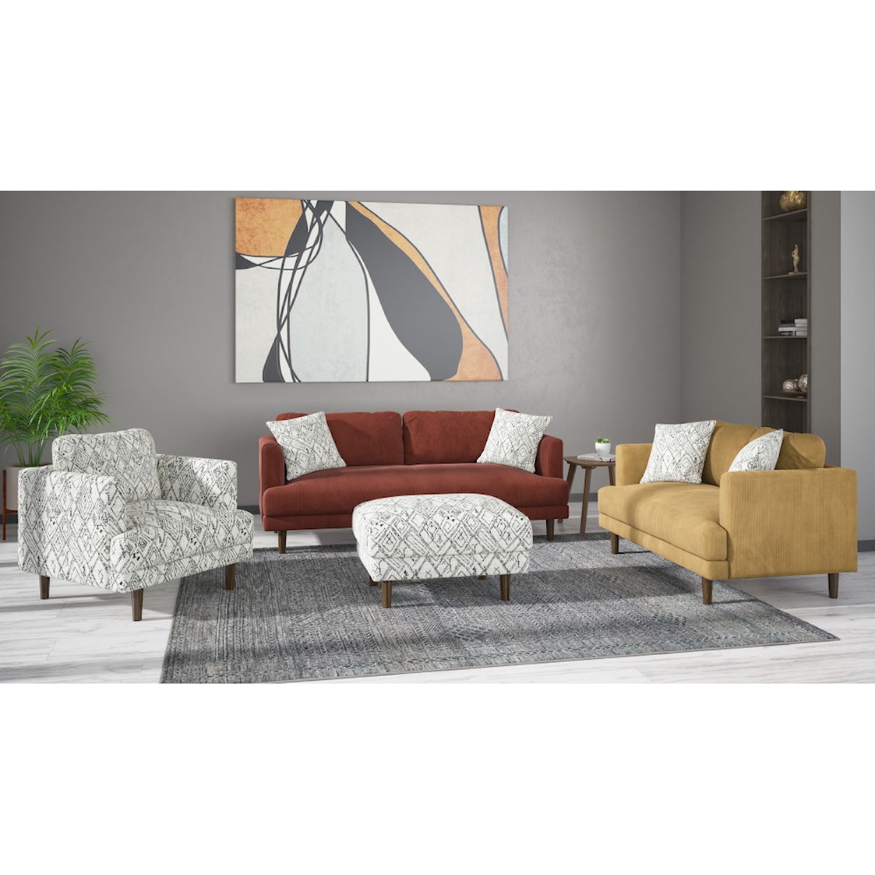 Emerald Juno Loveseat