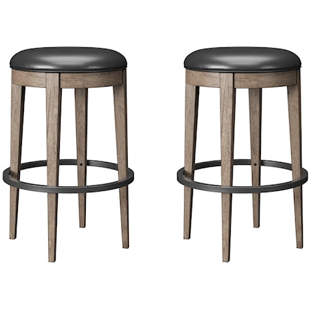 Set of 2 Bar Stools